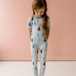 Little Sleepies Frozen Anna and Elsa Pajama Set